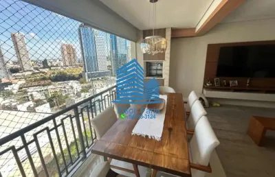 Apartamento locação luxo 18 do forte alphaville tamboré 3 dormitórios 1 suite, 3 salas, 2 banheiros, 2 vagas