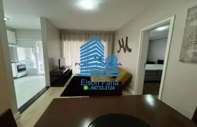 Apartamento para locação no melville empresarial: 1 quarto, 1 sala, 1 banheiro, 1 vaga de garagem, 50m² - barueri-sp.