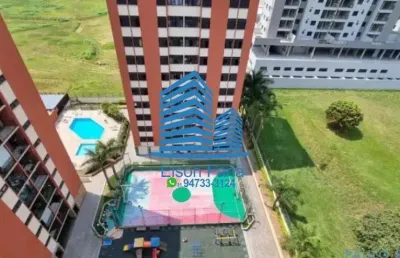Apto para locação condomínio top village tamboré barueri repleto de armários 78m²  3 dormitórios 2 vagas