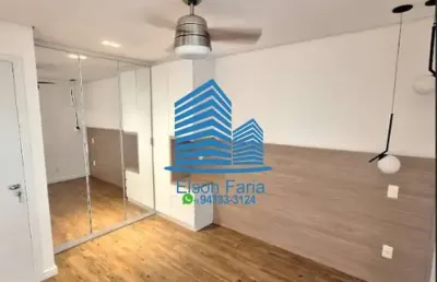 Apartamento locação melville alphaville empresarial barueri-sp: 1 quarto, 1 sala, 1 banheiro, 1 vaga de garagem - 50m² de área.