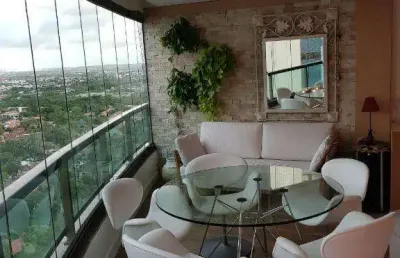 Poço da panela 4 quartos 3 suites closets 196m² decorado a/alto lazer 3 vgs livres