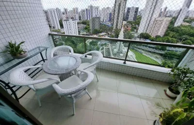 Edf alameda casa forte a/alto 208m 4 suítes varandão nascente armários lazer completo 3 vgs