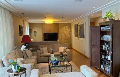 Oportunidade - apartamento à venda no brooklin com 218m², 2 quartos 1 suíte e 4 vagas