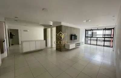 Apto 3 quartos com suíte e dce na jatiúca – nascente – 110m²