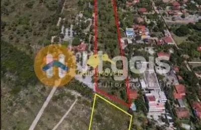 Terreno beira-mar com 46.000m² na ilha da crôa – barra de santo antônio