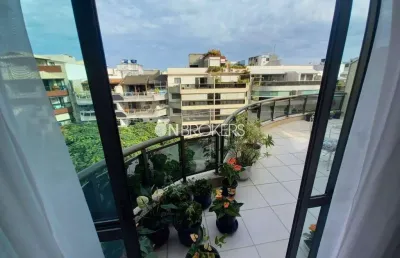 Recreio dos bandeirantes | cobertura 4 quartos, sendo 2 suites