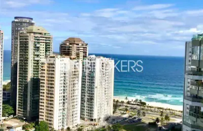 Barra da tijuca | cobertura 4 quartos, sendo 4 suites
