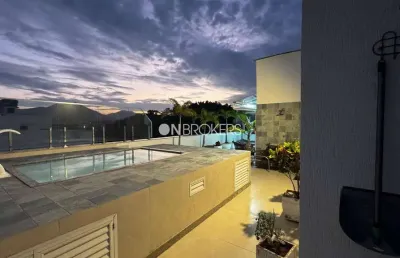Recreio dos bandeirantes | cobertura 3 quartos, sendo 1 suite