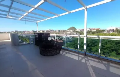 Recreio dos bandeirantes | cobertura 3 quartos, sendo 3 suites