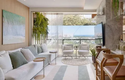Barra da tijuca | apartamento 2 quartos, sendo 2 suites