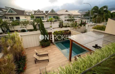 Recreio dos bandeirantes | casa 4 quartos, sendo 4 suites