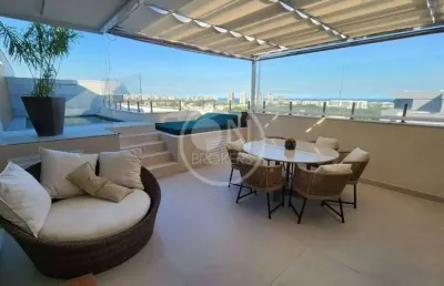 Cobertura com 3 quartos à venda na rua gen. renato paquet, barra da tijuca, rio de janeiro, 233 m2 por r$ 3.800.000