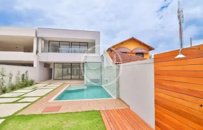Casa em condomínio fechado com 5 quartos à venda na rua ivaldo de azambuja, barra da tijuca, rio de janeiro, 350 m2 por r$ 3.750.000