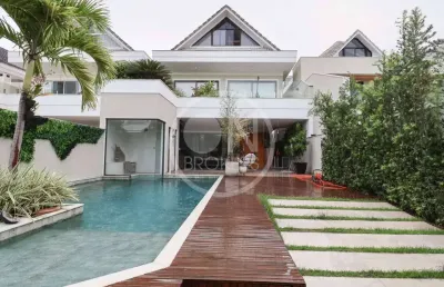 Casa para venda com 4 suítes em barra da tijuca com 600m²