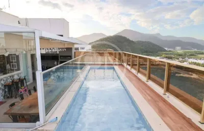 Cobertura com 4 quartos à venda na rua césar lattes, barra da tijuca, rio de janeiro, 543 m2 por r$ 5.000.000