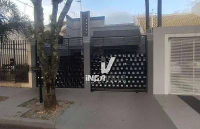 Excelente casa com 3 dormitórios à venda, 100 m² por r$ 650.000 - parque residencial patrícia - maringá/pr - toda mobiliada