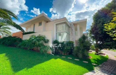 Sobrado alto padrao cond. fechado com 4 dormitórios(suites) à venda, 434 m² por r$ 3.900.000 - zona 08 - maringá/pr