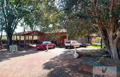 Chácara com 1 dormitório à venda, 12100 m² por r$ 4.000.000,00 - jardim oásis - maringá/pr