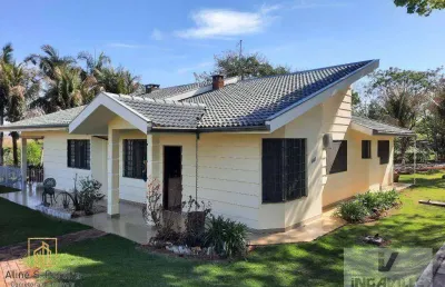 Casa com 3 dormitórios à venda, 196 m² por r$ 3.000.000,00 - estrada zauna - sarandi/pr