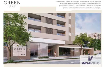 Apartamento com 2 dormitórios à venda, 63 m² por r$ 583.950,00 - zona 03 - maringá/pr