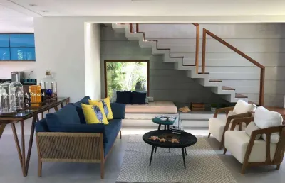 Casa para locação em mata de são joão, praia do forte, 6 dormitórios, 6 suítes, 9 banheiros, 4 vagas