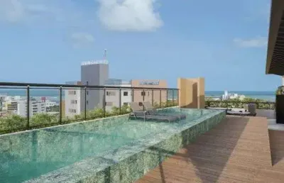 Apto 38m² 1 quarto em jardim oceania - joão pessoa - pb