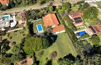 Chácara com 4 dormitórios à venda, 4000 m² por r$ 1.600.000 - jardim santo antônio - atibaia/sp