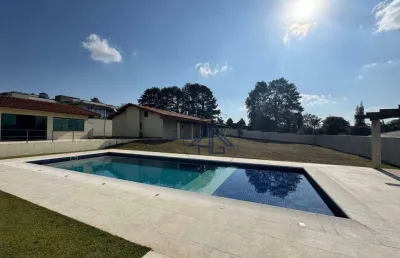 Chácara com 4 dormitórios à venda, 3800 m² por r$ 2.300.000 - jardim santo antônio - atibaia/sp