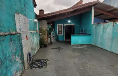 Casa para venda em itanhaém, jardim jamaica, 1 dormitório, 1 banheiro, 2 vagas