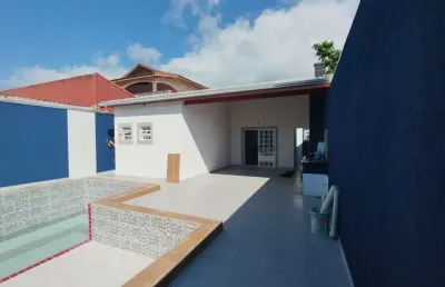 Casa para venda em itanhaém, jardim jamaica, 3 dormitórios, 3 suítes, 2 banheiros, 4 vagas