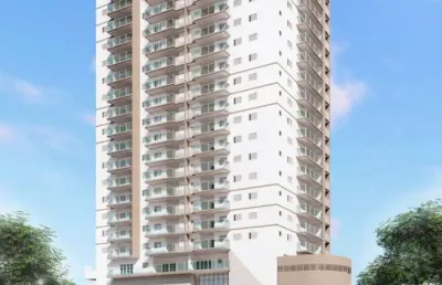 Apartamento para venda em praia grande, vila caiçara, 2 dormitórios, 1 suíte, 1 banheiro, 1 vaga