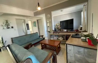 Apartamento para venda em itanhaém, centro, 1 dormitório, 2 banheiros, 1 vaga