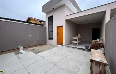 Casa para venda em peruíbe, são joão batista, 2 dormitórios, 1 suíte, 1 banheiro, 1 vaga