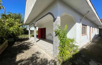 Casa para venda em itanhaém, balneário califórnia, 3 dormitórios, 1 suíte, 1 banheiro, 4 vagas