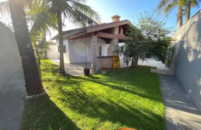 Casa para venda em itanhaém, bopiranga, 3 dormitórios, 1 suíte, 2 banheiros, 5 vagas