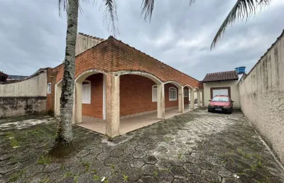 Casa para venda em itanhaém, jardim grandesp, 3 dormitórios, 1 banheiro, 3 vagas