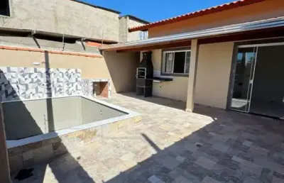 Casa para venda em itanhaém, jardim jamaica, 2 dormitórios, 1 suíte, 1 banheiro, 2 vagas