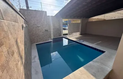 Casa para venda em itanhaém, bopiranga, 3 dormitórios, 3 suítes, 1 banheiro, 2 vagas
