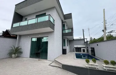 Casa para venda em peruíbe, ribamar, 2 dormitórios, 1 suíte, 1 banheiro, 3 vagas