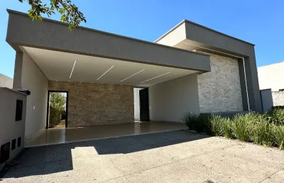 Casa em condomínio fechado com 3 quartos à venda na avenida agostinho machado de miranda, parqville pinheiros, aparecida de goiânia, 170 m2 por r$ 1.350.000