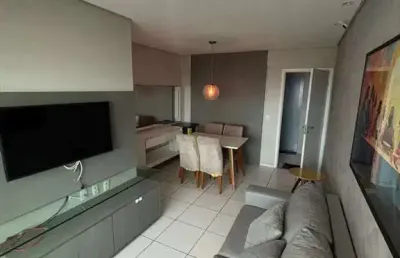 Aluguel no torreão apartamento mobiliado de 2 quartos com vista para o mar | excelente localização