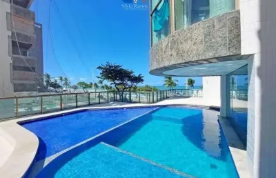 Aluguel de apartamento com 230m² e vista mar deslumbrante em boa viagem