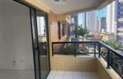 Amplo apartamento em excelente localização, próximo ao shopping recife!