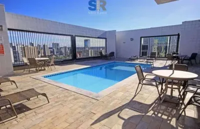 Excelente oportunidade de locação! flat com serviços inclusos e estrutura completa de lazer em boa viagem