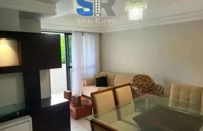 Apartamento com 72m², 3 quartos e ótima localização na torre