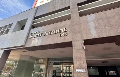 Apartamento a venda no condomínio edifício saint antoine -novo centro