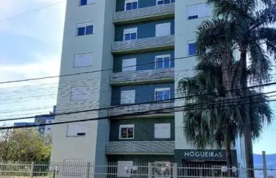 Apartamento à venda, no residencial nogueiras,  em santa maria, centro, com 2 quartos, 73,08m²
