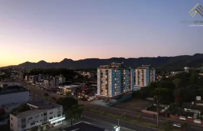 Apartamento à venda, no residenciale gran progresso,  em santa maria, camobi, com 2 quartos, 59,98m²