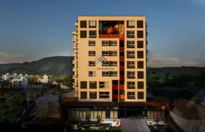 Apartamento à venda, no smart living úniqo,  em santa maria, camobi, com 2 quartos, 66,93m²
