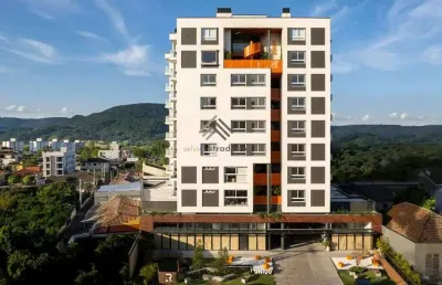 Apartamento à venda, no smart living úniqo,  em santa maria, camobi, com 1 quarto, 38,93m²